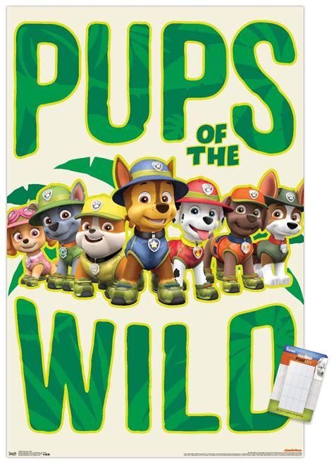 Trends International Nickelodeon Paw Patrol Wild Wall Poster 22 375