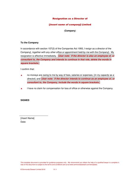 Official Resignation Letter Examples 9 In Pdf Doc Examples