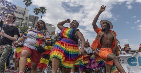johannesburg pride marches for lgbtq ugandans after anti gay law passed