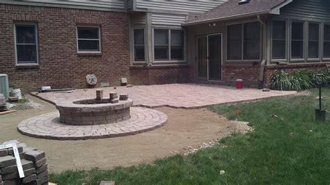 Install A Fire Pit An New Larger Paver Patio Greenacres Landscape And
