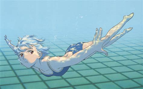 Anime Girl Swimming Hd Wallpapers Wallpaper Cave
