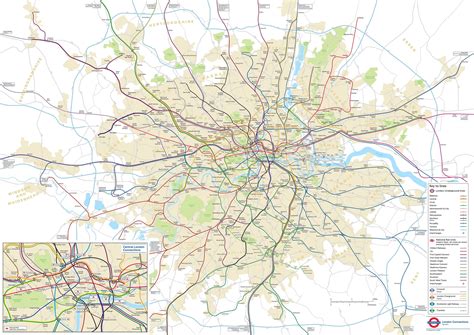 Geographically Accurate Tube Map Gadgets 2018