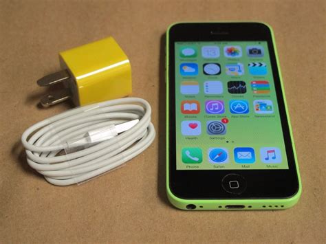 Apple Iphone 5c 16gb Green Atandt Please Read The Listing Ebay