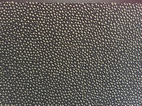 Black Silver Pebble Dotted Vinyl Fabric Sold By The Yard 53
