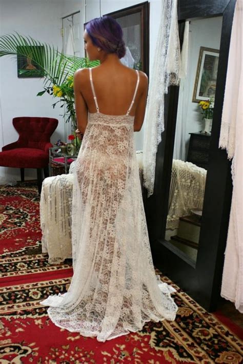 sheer lace bridal lingerie nightgown sleepwear wedding nightgown white lace nightgown 2233257