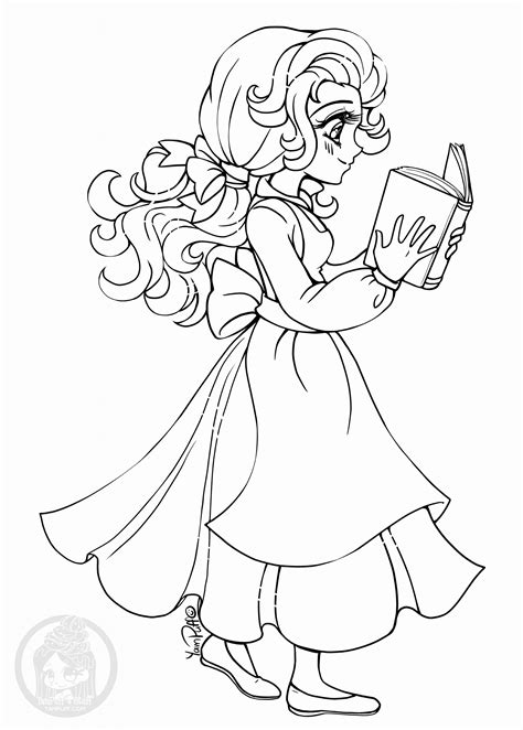 This is chibi elf coloring pages princess coloring pages image. Anime Disney Princess Coloring Pages Fresh Fanart Free ...