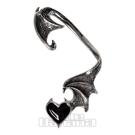 Alchemy Gothic Blacksoul Ear Wrap Demon Wing Ear Wrap