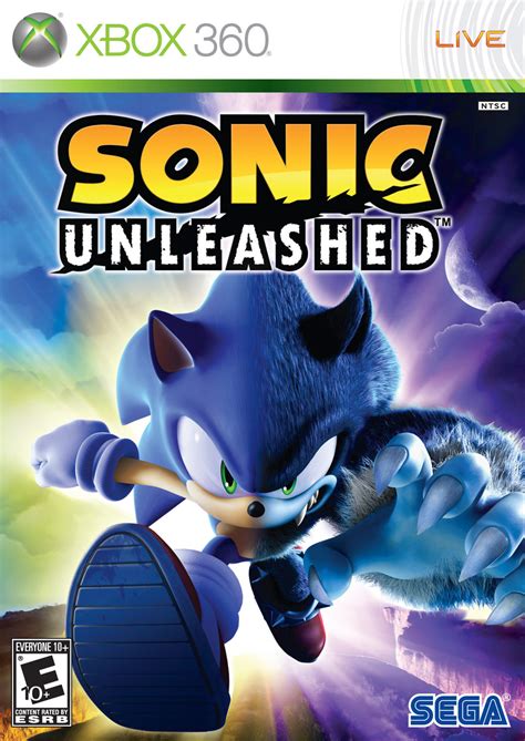 Sonic Unleashed Xbox 360 Game