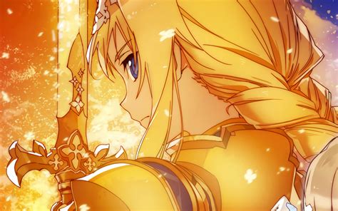 Anime Sword Art Online Alicization Hd Wallpaper