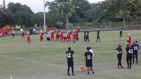 prhsfl 2016 spartans v comets touchdown youtube