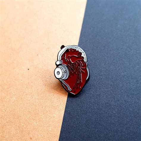 Loving Music Enamel Pin Etsy