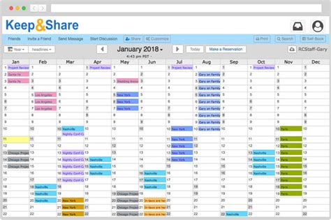Secure And Customizable Online Calendars Keepandshare