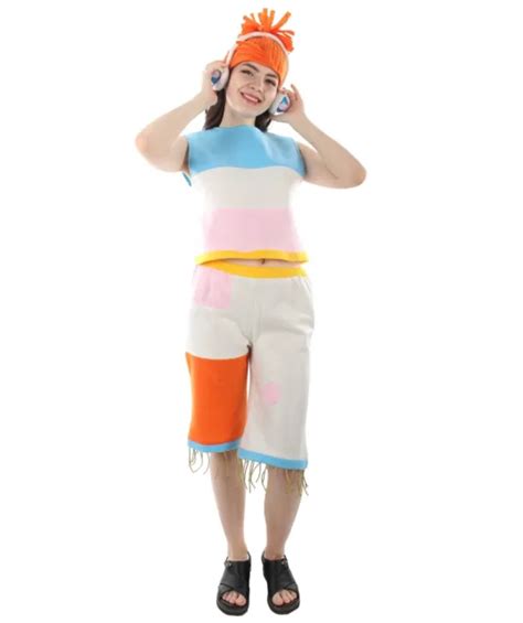 Trolls World Tour Womens Multi Color Dj Suki Costume Hc 1710 3548 Picclick