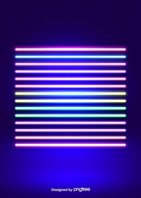 Colored Neon Line Background Wallpaper Image For Free Download