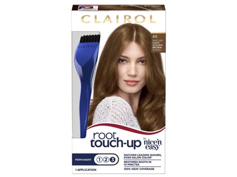 Clairol Nicen Easy Root Touch Up Permanent 6g Light Golden Brown 1