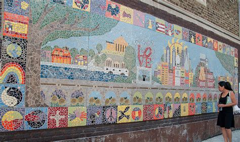 Mosaic Mural Dedicated At Kirkbride School Passyunk Post