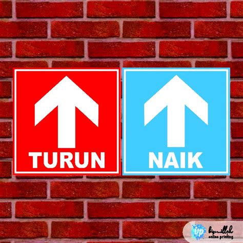 Jual Stiker Naik Turun Tangga Indonesia Shopee Indonesia