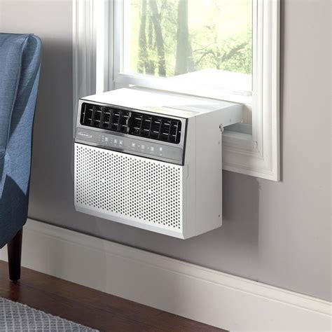 The Over The Sill Low Profile Air Conditioner Hammacher Schlemmer
