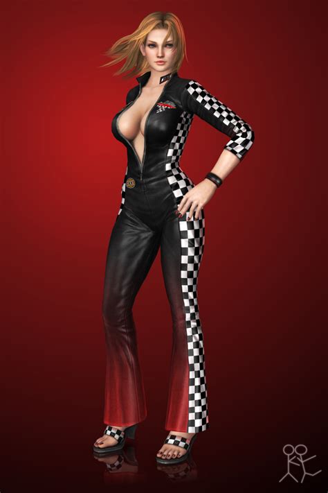 Doa5 Ultimate Tina Armstrong Racer By Sticklove On Deviantart