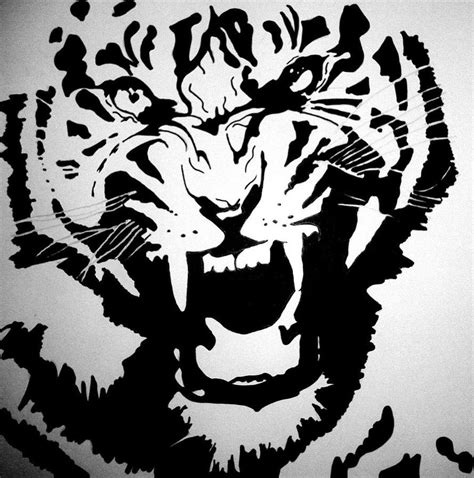 Tiger Stencil Printable