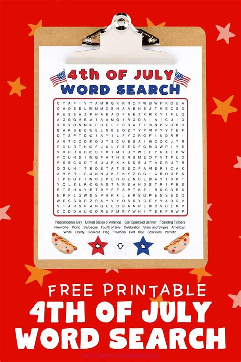 3 Free Printable 4th Of July Word Search Puzzles Easy Medium And Hard