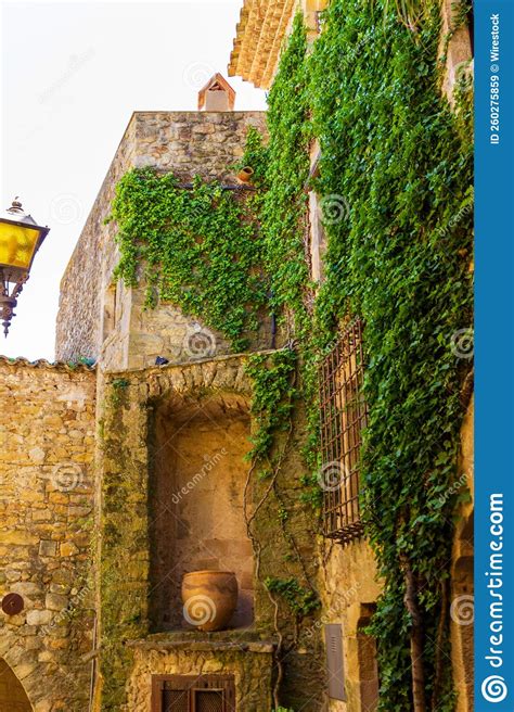 Vertical Shot Of The Stone Building In Fortified Medieval Town