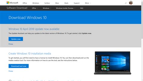 Windows 10 Version 1803 Is Available For Download Just Another