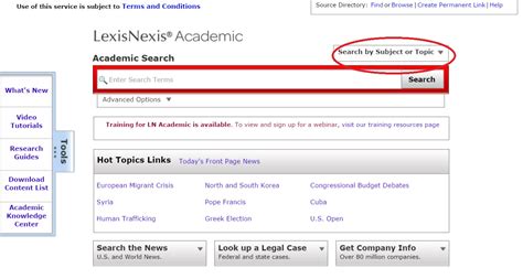 Finding British Cases With Lexisnexis Academic And Laws