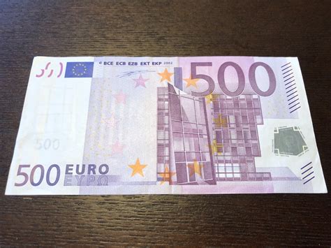 500 Euro (2002) Banknote - Johan Sensei