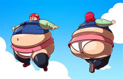 Rule 34 1girls Axel Rosered Big Ass Body Inflation Capcom Fat