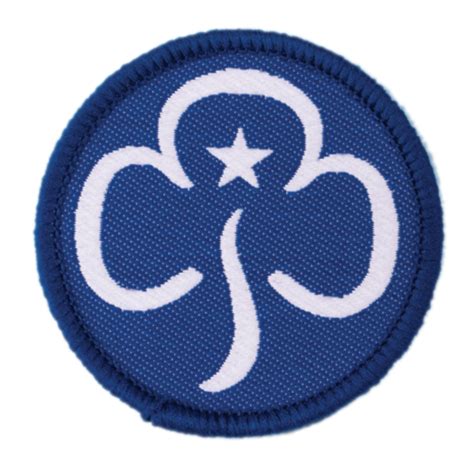 Guides trefoil woven badge | Official Girlguiding shop