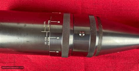 J Unertl Optical Co 36x Target Scope W Mounts And Lens Covers