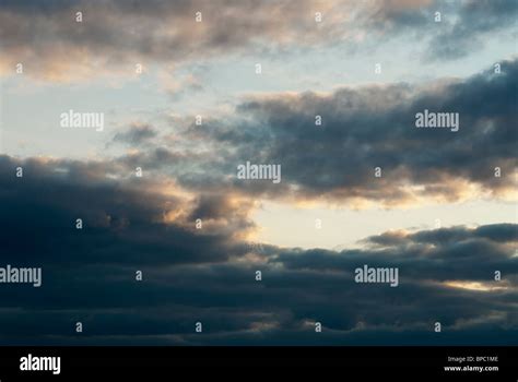 Dark Cloudy Sky Stock Photo Alamy