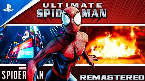 Ultimate Spider Man Remastered 2022 Spider Man Pc Recreation Mod