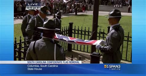 South Carolina Flag Removal Ceremony C