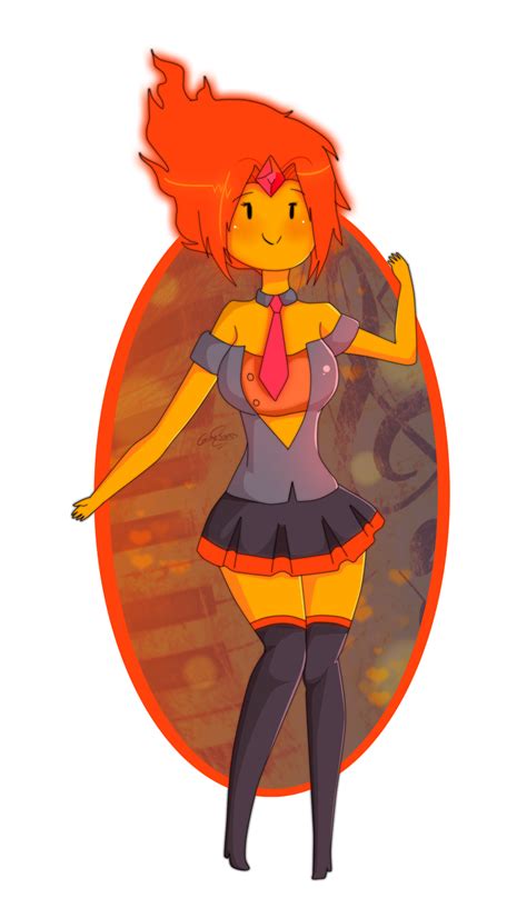 Flame Princess At By Gime Lpm Adventure Time Flame Princess