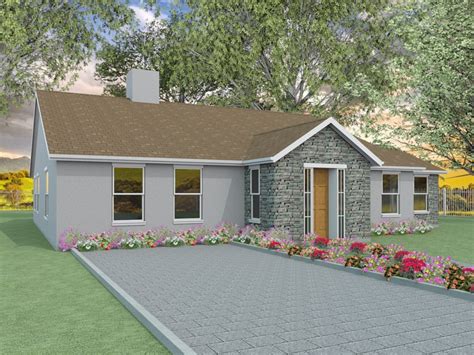 This bungalow house design has an elevated floor. Two Bedroom Bungalow Designs - The Millstream ...