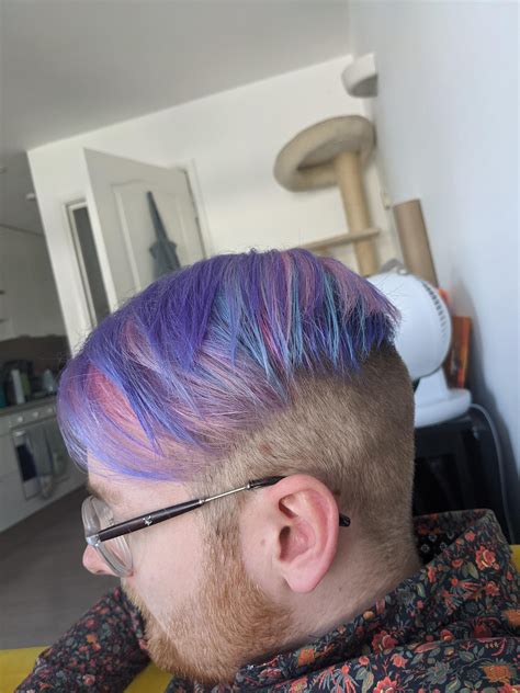 My Husband Woke Up One Day And Said They Wanted Purple Hair Ive Never