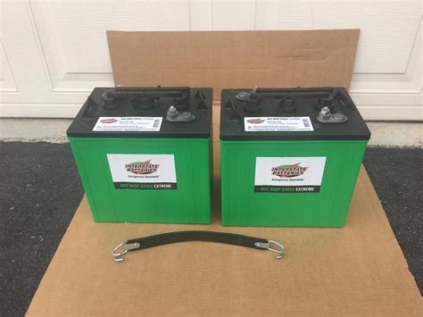 Two Interstate 6 Volt Deep Cycle Batteries North Nanaimo Parksville