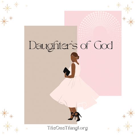 the beauty of being a daughter of god