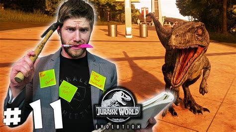 Raptor Rampage Part 11 Let S Play Jurassic World Evolution Youtube