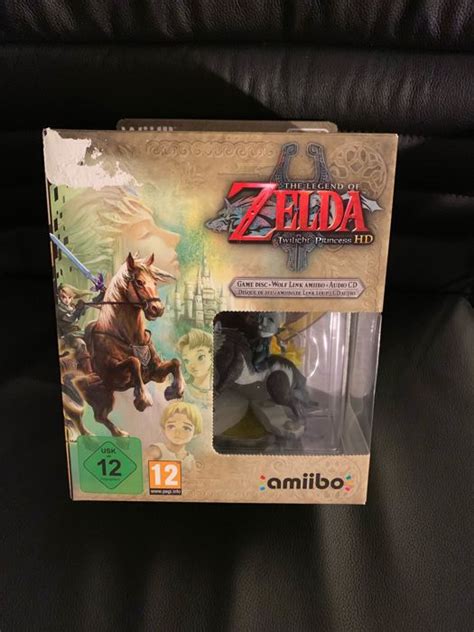 Nintendo Wii U Zelda Twilight Princess Hd Limited Edition Amiibo 1
