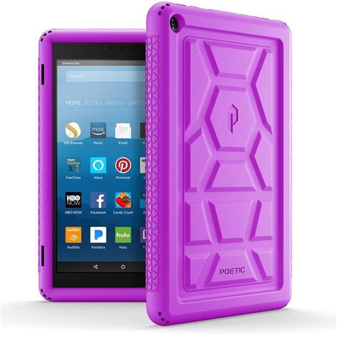 Silicone Tablet Case Fit Amazon Fire Hd 8 Fire Hd 10 Fire 7 2017 2022 Cover Ebay