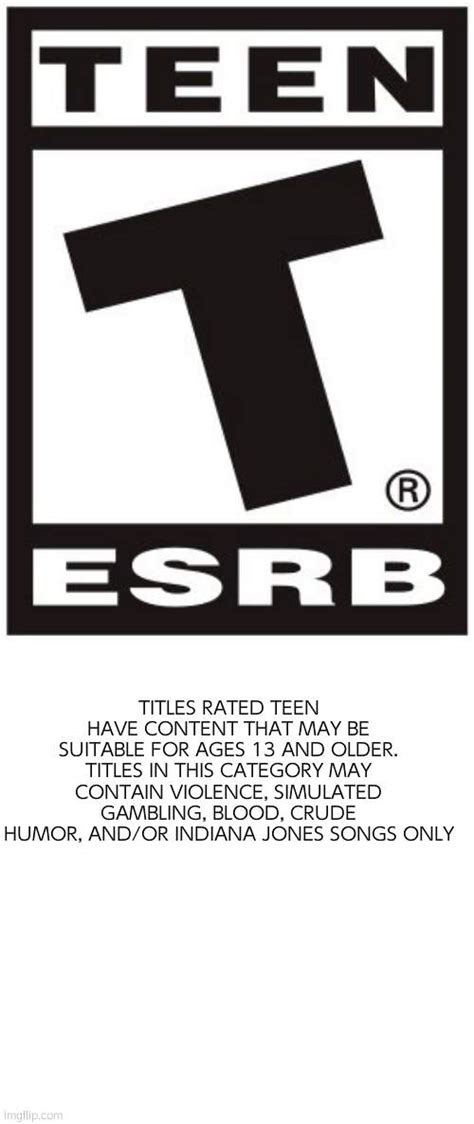Teen Rating Has A New Category Imgflip