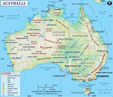 Australia Map Map Of Australia Australian Map Australian Maps