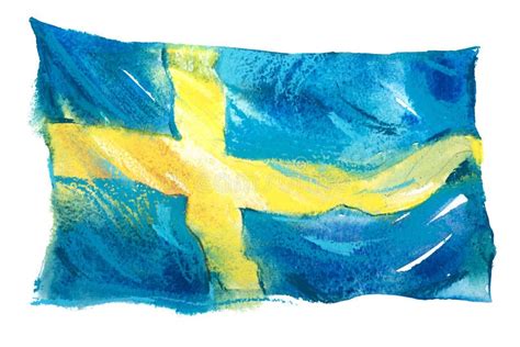 Swedish Flag Collage Stock Illustration Illustration Of National 27764866