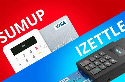 iZettle o SumUp comparación de 2 terminales de pago móvil