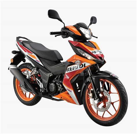 I has a max speed of 105 km/h ( 65 m/h ) and has only 9 hp. Honda RS150R - Repsol New Edition