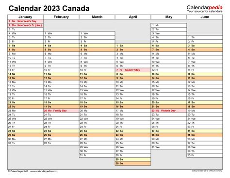 2023 Canada Holidays 2023 Calendar 2023 Canada Calendar With Holidays