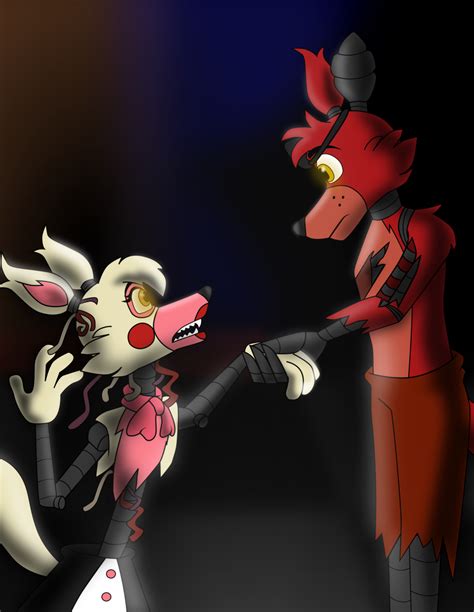 Fnaf Foxy And Mangle Wallpaper Wallpapersafari